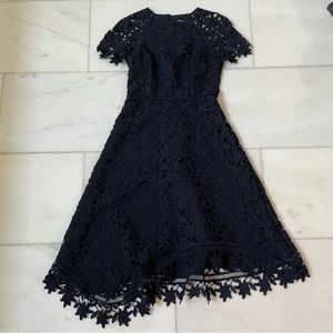 SOLD ❌ Navy Lace Dress